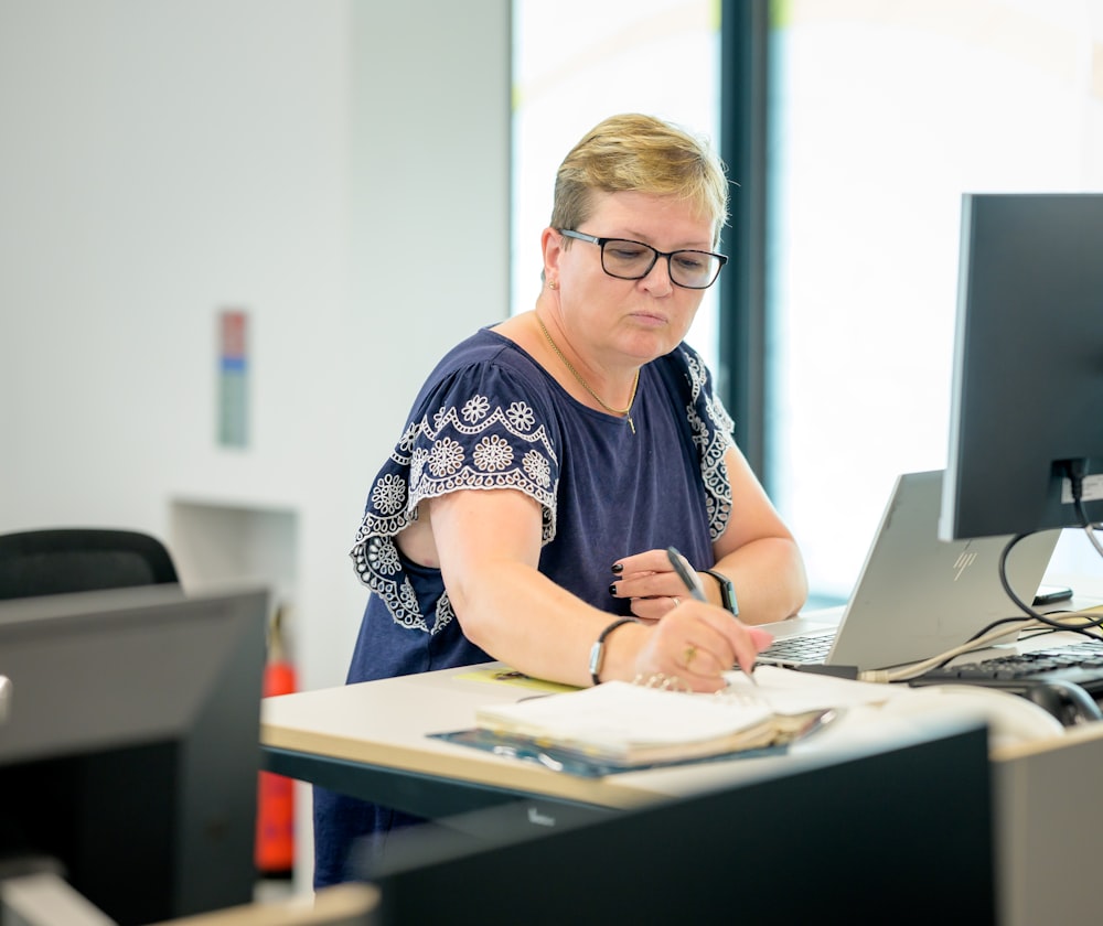 Accountant aan het werk