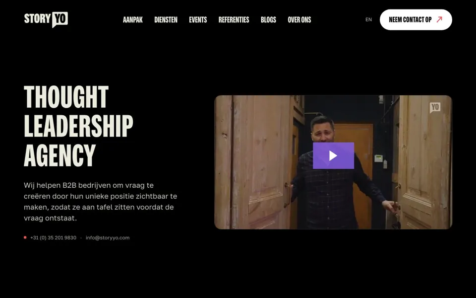 Website van Storyyo